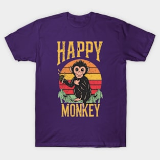 Happy Monkey T-Shirt